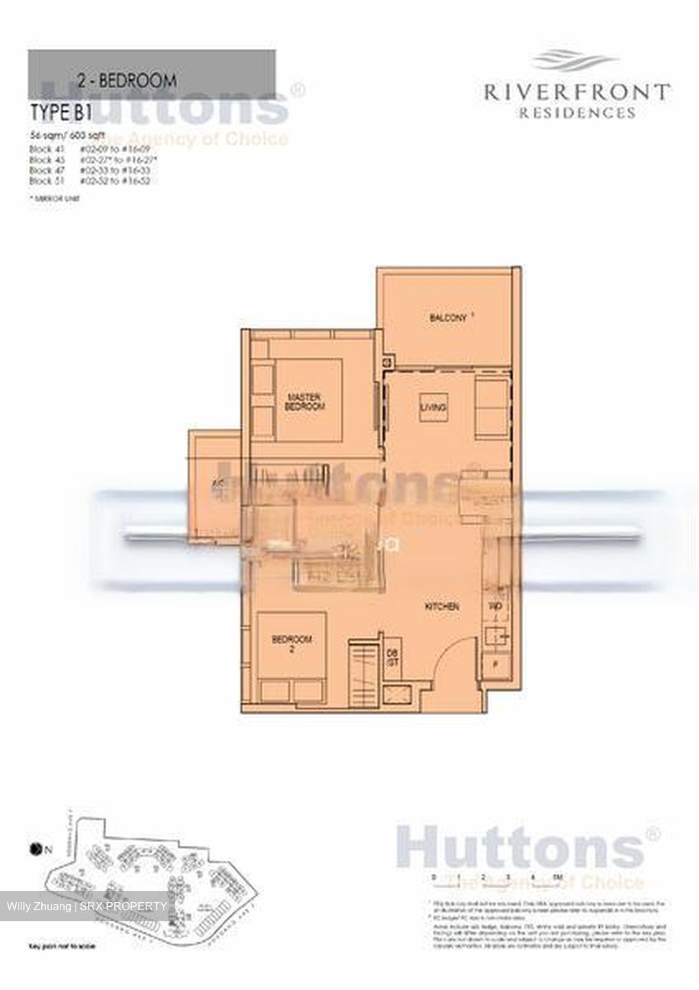 Riverfront Residences (D19), Apartment #605295461